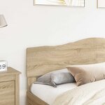 vidaXL Tête de lit Chêne Sonoma 180 cm Bois d'ingénierie