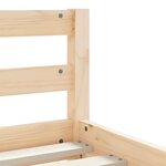 vidaXL Cadre de lit d'enfants et tiroirs 90x190 cm bois de pin massif