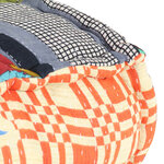 vidaXL Pouf modulaire Patchwork Tissu