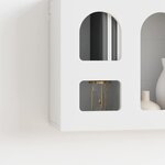 vidaXL Armoire suspendue Blanc 60 x 20 x 40 cm Bois d'ingénierie