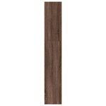 vidaXL Bibliothèque chêne marron 80x24x143 cm bois d'ingénierie