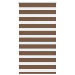 vidaXL Store zèbre marron 75x100 cm largeur du tissu 70 9 cm polyester