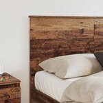 vidaXL Tête de lit Bois Ancien 140 cm Bois d'ingénierie