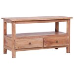 vidaXL Meuble TV 90x40x50 cm Bois de récupération massif