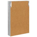 vidaXL Armoire murale de salle de bain Gris Sonoma 40 x 10 x 60 5 cm