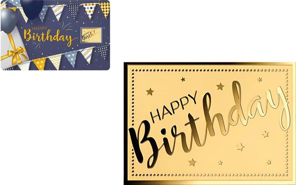 Pièce de monnaie en Or 3000 Francs g 0.031 (1/1000 oz) Millésime 2024 Gold Gift HAPPY BIRTHDAY 1/1000