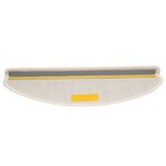 vidaXL Tapis d'escalier 10 Pièces 65x21x4 cm Blanc
