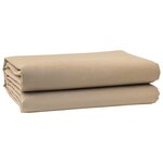 vidaXL Tissu de remplacement pour auvent Beige 10x1.6 m