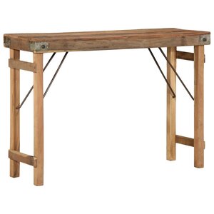 vidaXL Table console Marron 110 x 35 x 76 cm