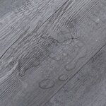 vidaXL Dalles de plancher PVC 5 02 m² 2 mm autoadhésif gris bois mat