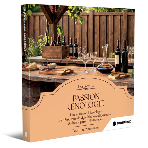 SMARTBOX - Coffret Cadeau Passion œnologie -  Gastronomie