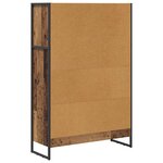 vidaXL Bibliothèque Bois Ancien 80 x 30 x 155 cm Bois d'ingénierie