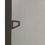 vidaXL Écran anti-insectes pour fenêtres Anthracite 120 x 140 cm