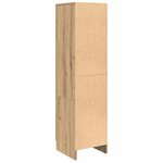 vidaXL Haut Armoire Chêne artisanal 31.5 x 32 x 122.5 cm
