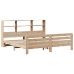 vidaXL Cadre de lit sans matelas 180x200 cm bois massif de pin