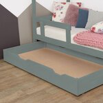 Tiroir de lit 120 x 160 BUDDY - vert sauge