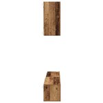 vidaXL Ensemble meuble TV 5 Pièces Bois ancien 100 x 30 x 30 cm