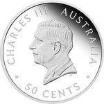 Pièce de monnaie en Argent 50 Cents g 15.57 (1/2 oz) Millésime 2025 Happy Birthday HAPPY BIRTHDAY 1/2