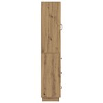 vidaXL Ensemble de Meubles 2 Pièces Chêne artisanal 33 x 34 5 x 87 cm