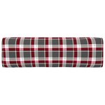 vidaXL Canapé central palette de jardin Gris Bois de pin imprégné