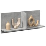 vidaXL Armoire murale 70x16 5x30 gris béton cm bois d'ingénierie