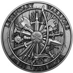 Monnaie ARMINIUS Legendary Warriors 1 Oz Medaille Argent (PRÉCOMMANDE)