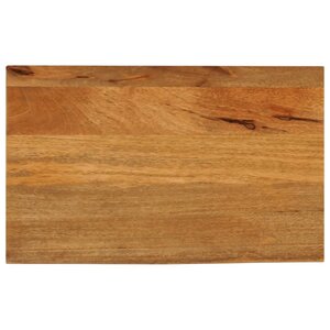 vidaXL Dessus de table à bord vivant 40x20x2 5 cm bois massif manguier