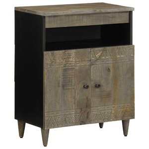 vidaXL Buffet 60x33x75 cm Bois massif de manguier