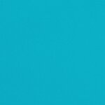 vidaXL Coussins de chaise de jardin lot de 4 turquoise 40x40x3cm tissu