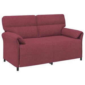 vidaXL Canapé 100  polyester  cadre en métal  MDF  Contreplaqué