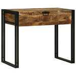 vidaXL Coiffeuses pour Chambre Marron Bois de manguier massif