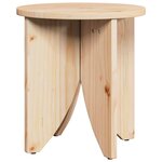 vidaXL Table basse 2 Pièces Naturel