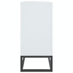 vidaXL Buffet blanc 105x30x65 cm bois d'ingénierie