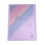 Protège-documents En Polypropylène Semi Rigide Chromaline Pastel 80 Vues - A4 - Couleurs Assorties - X 10 - Exacompta