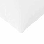 vidaXL Coussins de canapé 2 Pièces Blanc 145 x 40 cm tissu