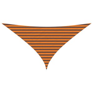 vidaXL Voile d'ombre Orange et marron 3 x 3 x 4 24 m
