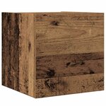 vidaXL Ensemble de meuble TV mural 8 Pièces vieux bois bois d'ingénierie