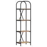 vidaXL Étagère chêne artisanal 40 x 30 x 146 cm Bois d'ingénierie