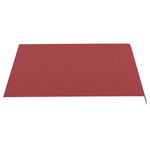 vidaXL Tissu de remplacement pour auvent Bordeaux rouge 3x2 5 m