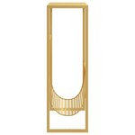 vidaXL Porte-revue Doré 35x15x45 cm Acier