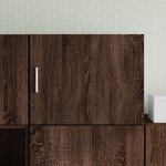 vidaXL Armoire murale chêne marron 50x42 5x40 cm bois d'ingénierie