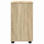 vidaXL Cabinet de salle de bain Chêne Sonoma 61 x 35 x 64 cm