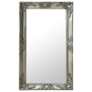 vidaXL Miroir mural style baroque 50x80 cm Argenté