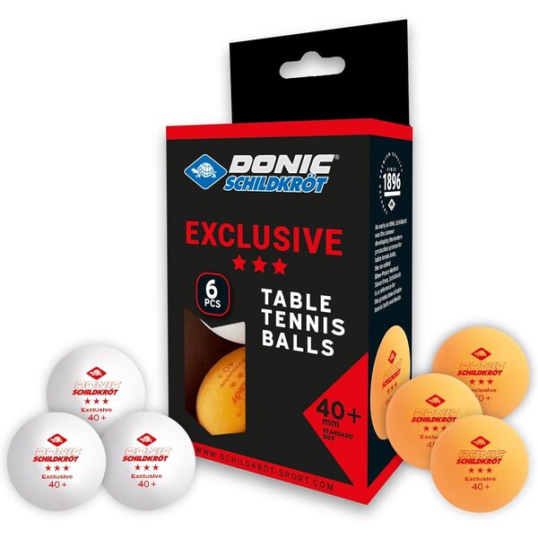 Schildkröt 608533 - Lot de 6 balles de tennis de table