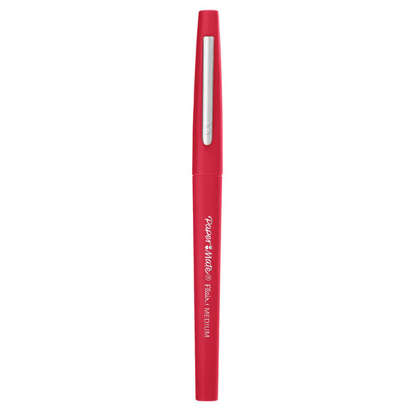 Paper Mate Flair Original - 1 Feutre Rouge - pointe moyenne 0.7 mm
