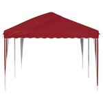 vidaXL Tente de fête pop-up 575 x 290 x 245 cm Bordeaux