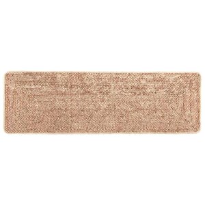 vidaXL Coureur de Tapis MARSA Jaune 100 x 300 cm Polyester et PVC