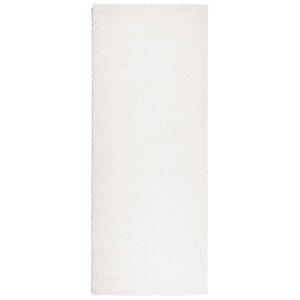 vidaXL Tapis shaggy PAMPLONA poils longs moderne crème 80x200 cm