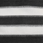 vidaXL Filet brise-vue anthracite et blanc 2x10 m PEHD 150 g/m²