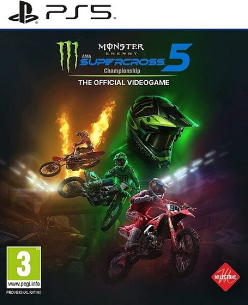 Jeu ps5 monster energy supercross 5